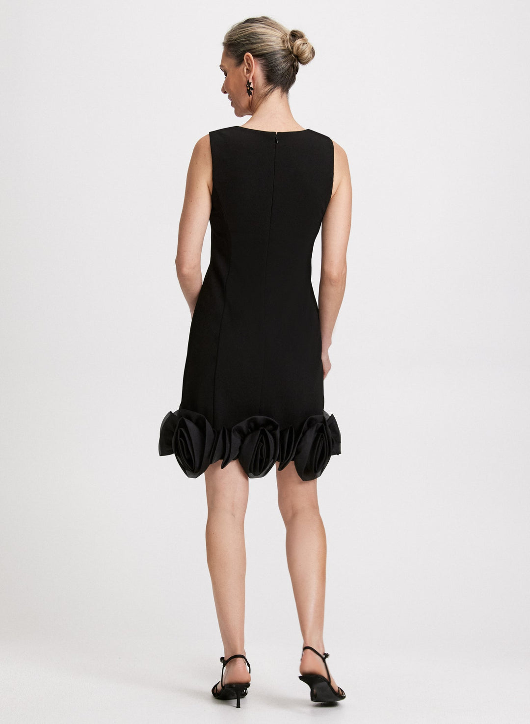 LAURA Rosette Detail Dress