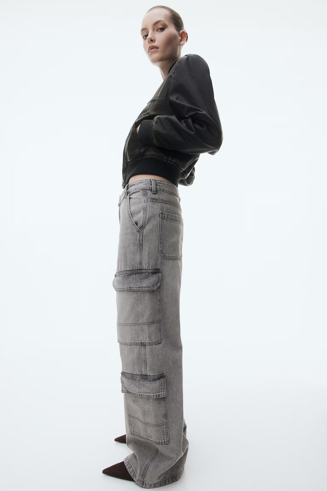 H&M Denim Cargo Pants