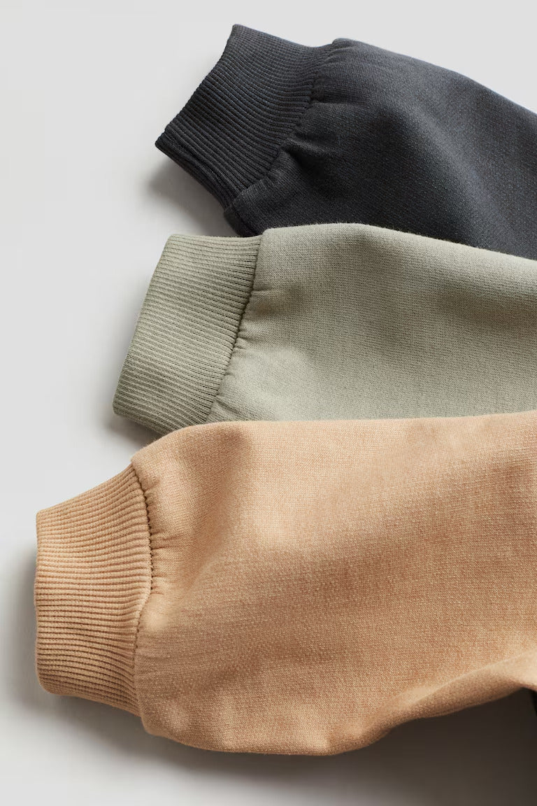 H&M  3-pack Cotton Sweatshirts