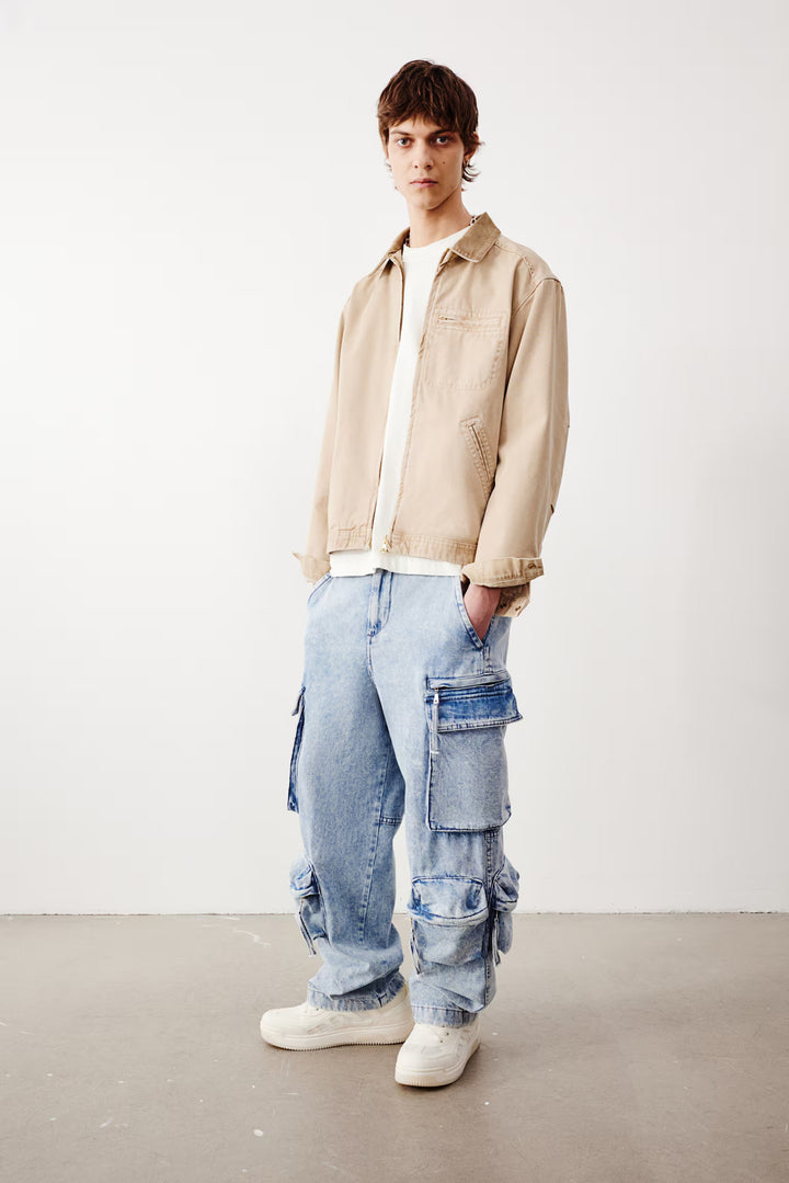 H&M Loose Cargo Jeans