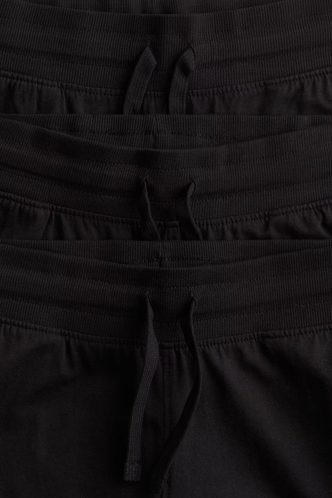 H&M 3-pack Cotton Jersey Joggers