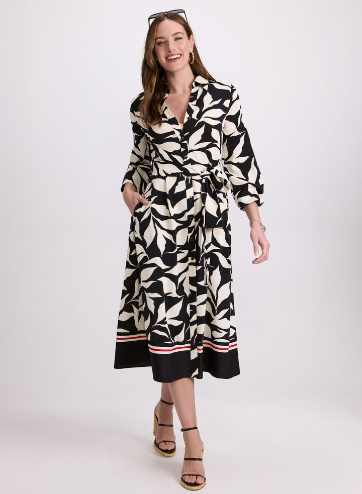 LAURA Floral Midi Dress