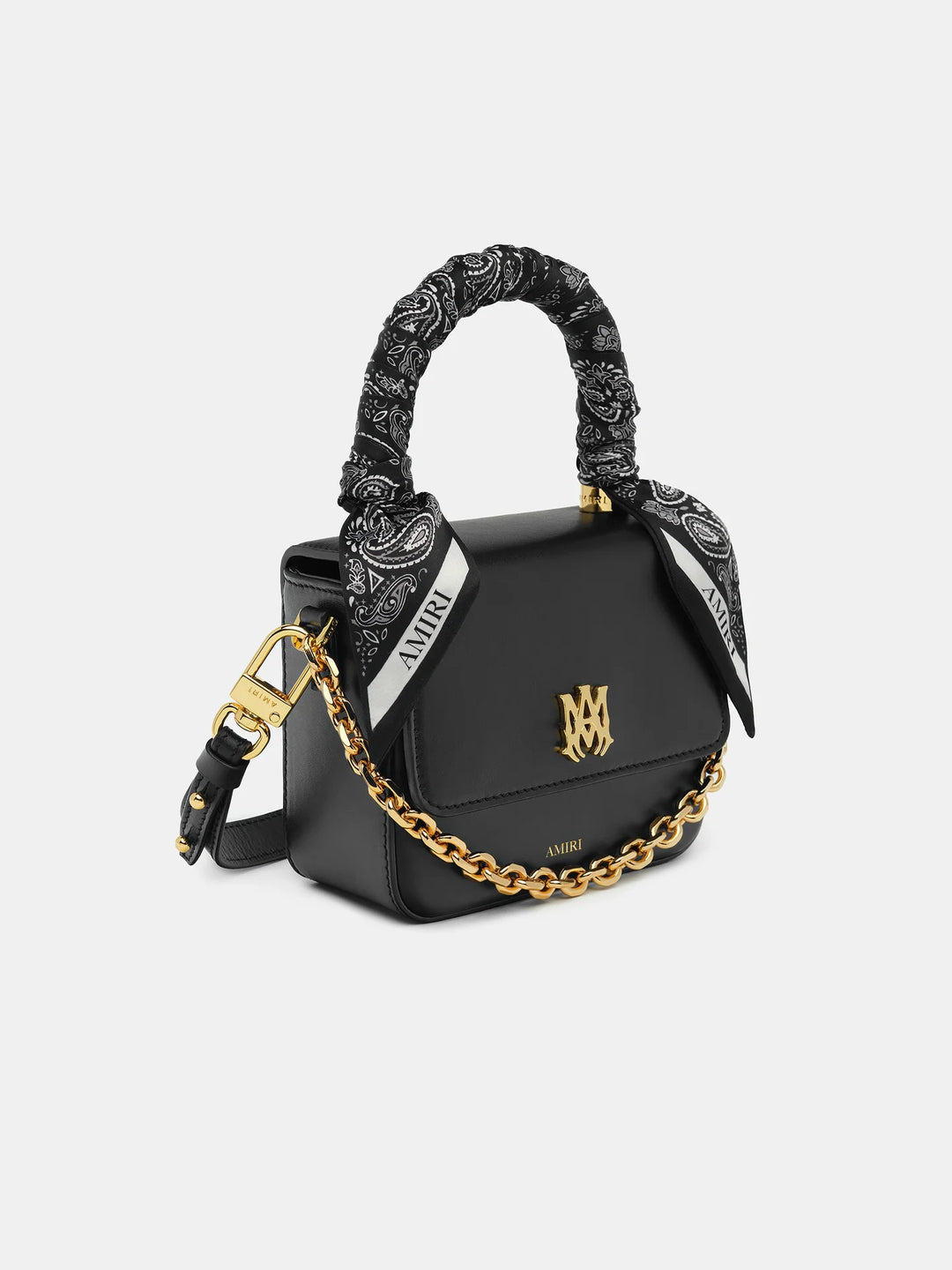 AMIRI WOMEN'S MICRO MA BAG WITH CHAIN HANDLE