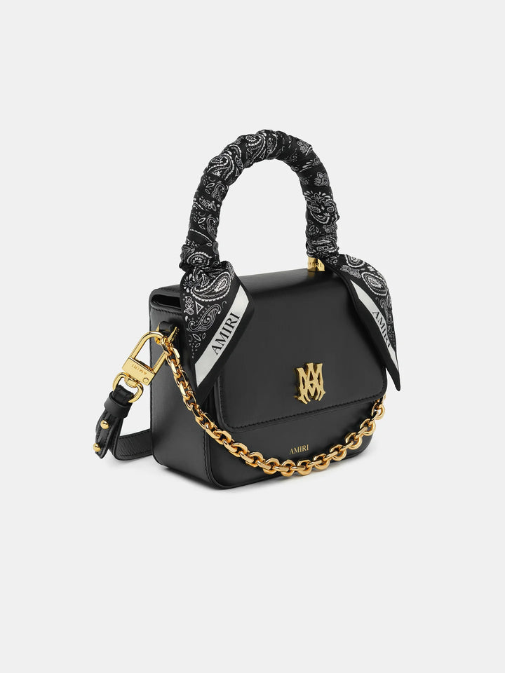 AMIRI WOMEN'S MICRO MA BAG WITH CHAIN HANDLE