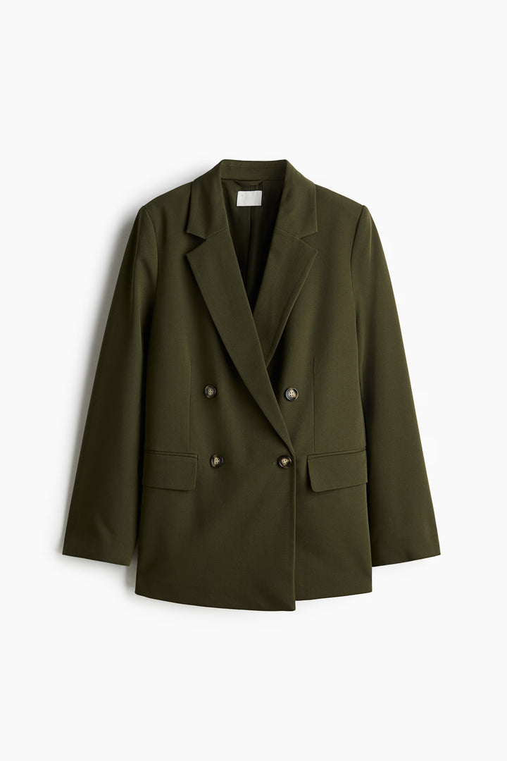 H&M Double-Breasted Blazer