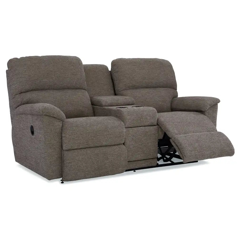 LAZBOY Brooks Reclining Loveseat w/ Console