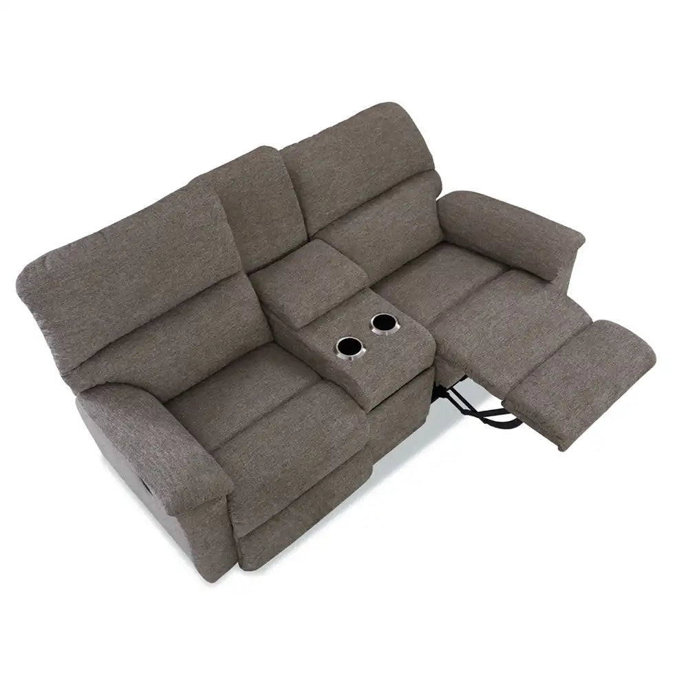 LAZBOY Brooks Reclining Loveseat w/ Console
