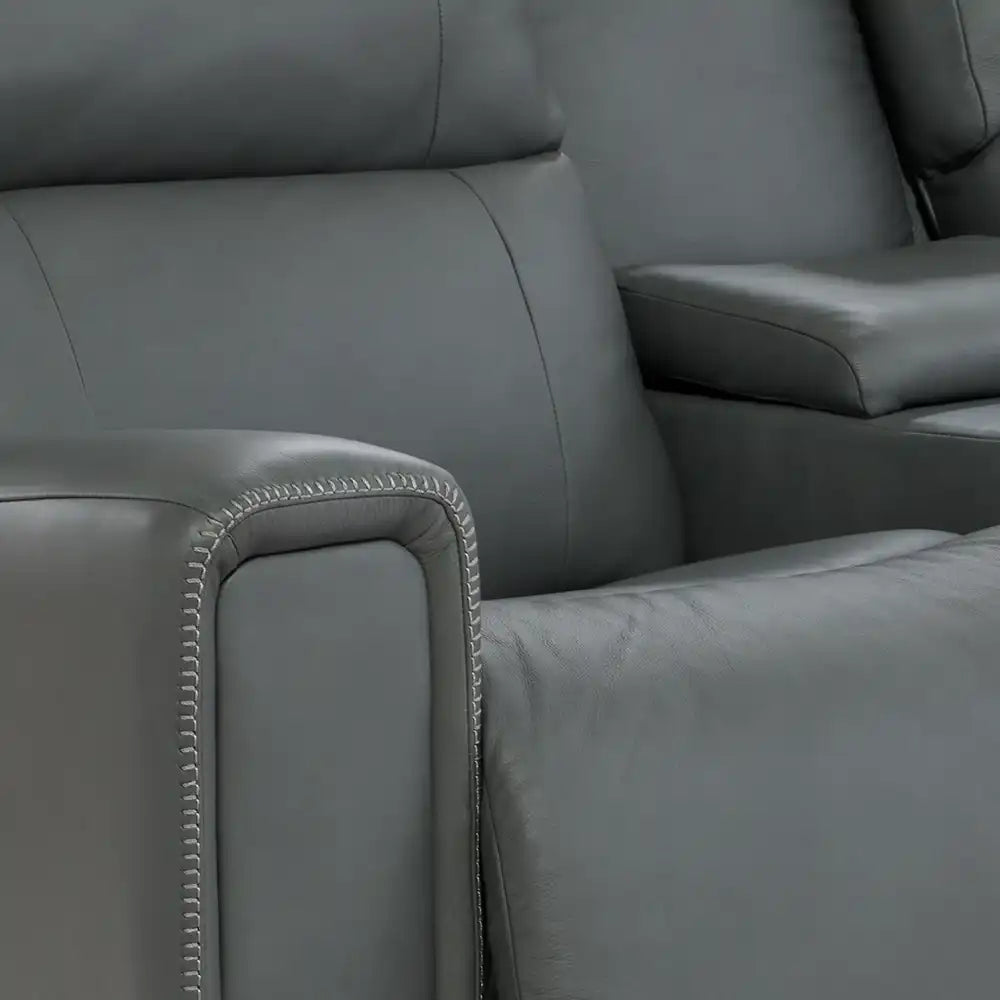 LAZBOY Apollo Reclining Loveseat w/ Console