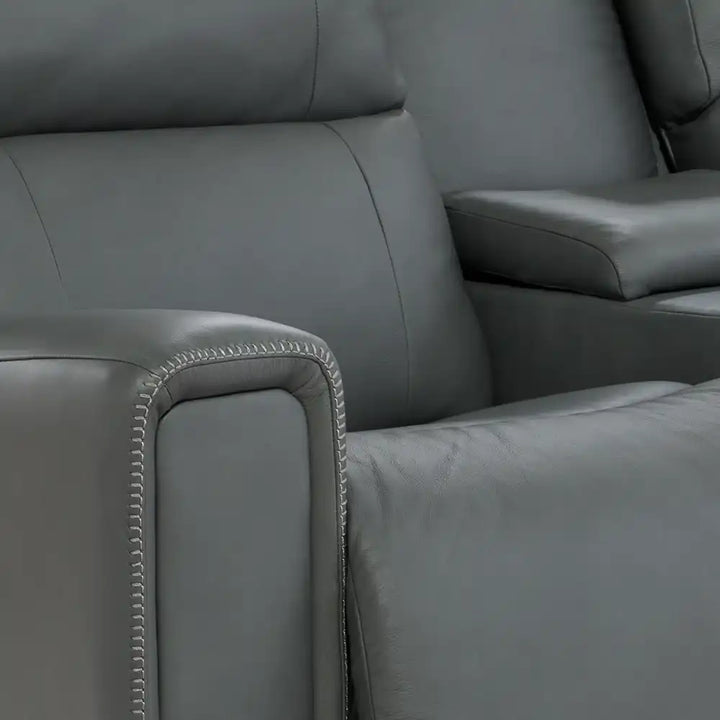 LAZBOY Apollo Reclining Loveseat w/ Console