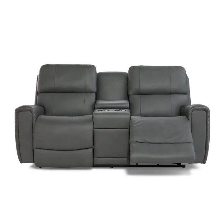 LAZBOY Apollo Reclining Loveseat w/ Console