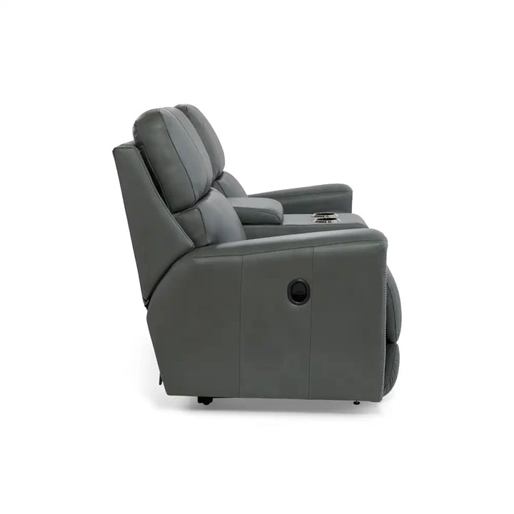 LAZBOY Apollo Reclining Loveseat w/ Console