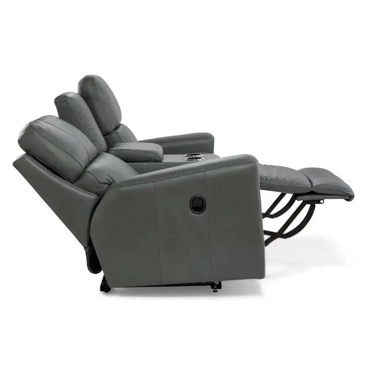 LAZBOY Apollo Reclining Loveseat w/ Console