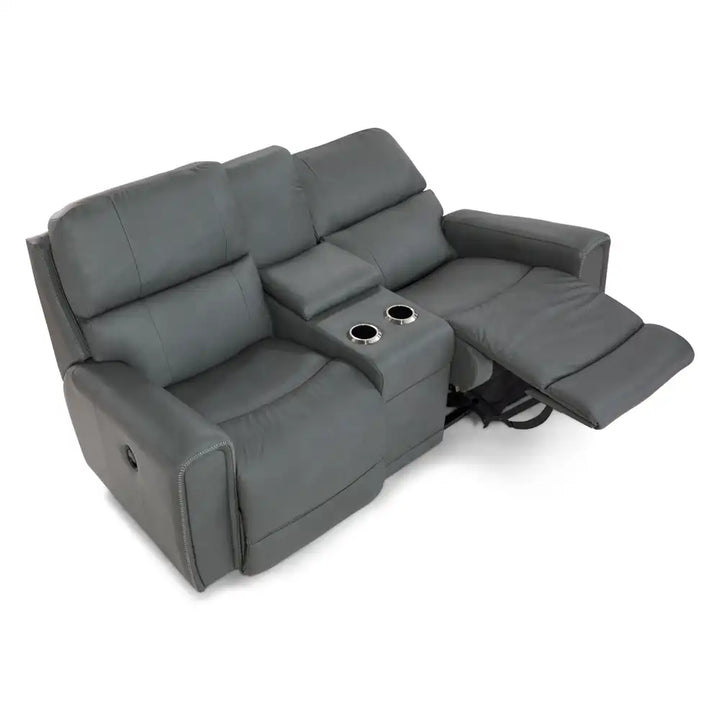 LAZBOY Apollo Reclining Loveseat w/ Console