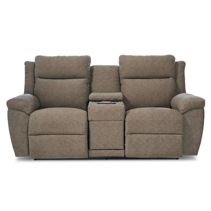 LAZBOY Joel Reclining Loveseat w/ Console