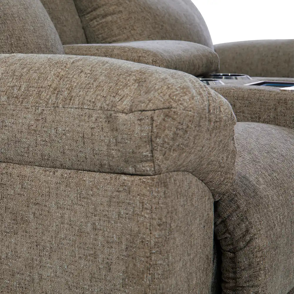 LAZBOY Joel Reclining Loveseat w/ Console
