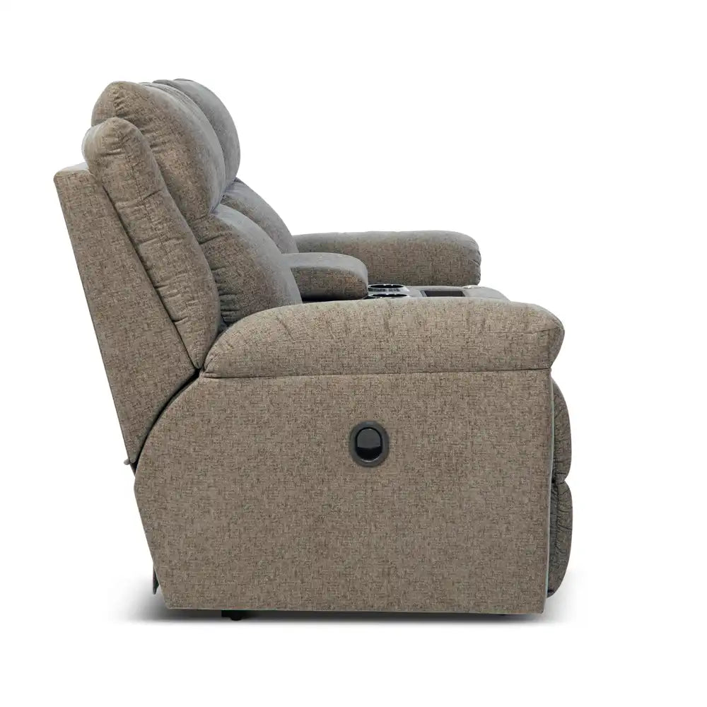 LAZBOY Joel Reclining Loveseat w/ Console