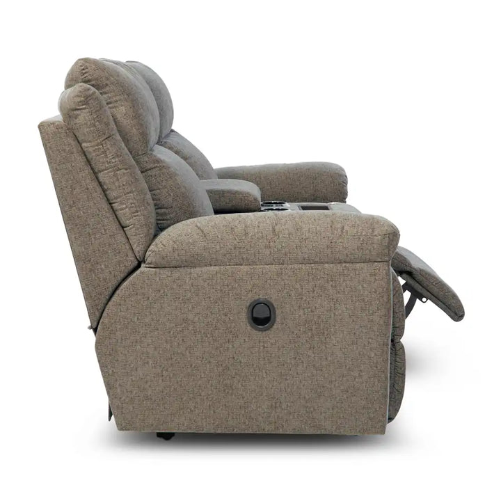 LAZBOY Joel Reclining Loveseat w/ Console