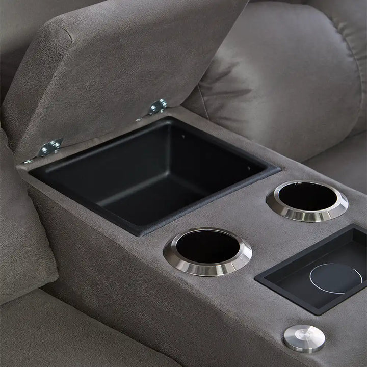 LAZBOY Hawthorn Reclining Loveseat w/ Console