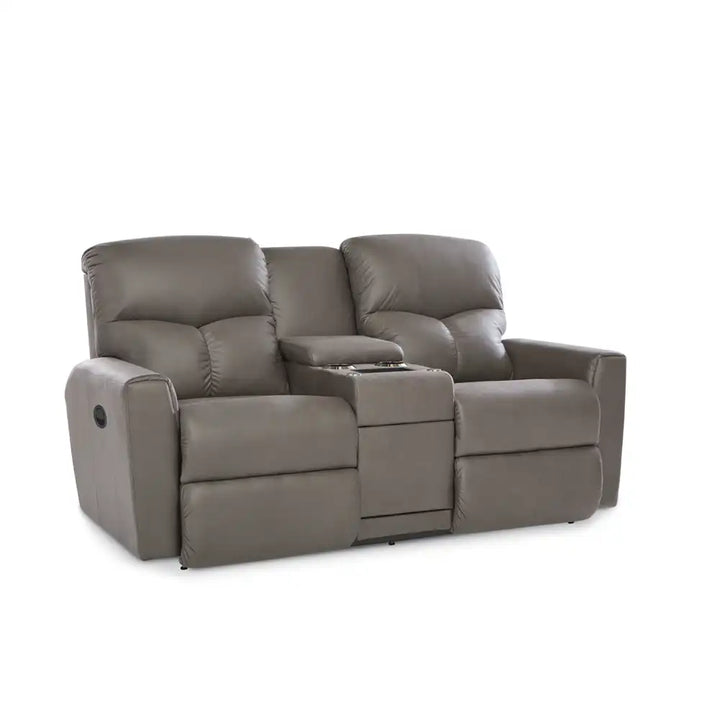 LAZBOY Hawthorn Reclining Loveseat w/ Console
