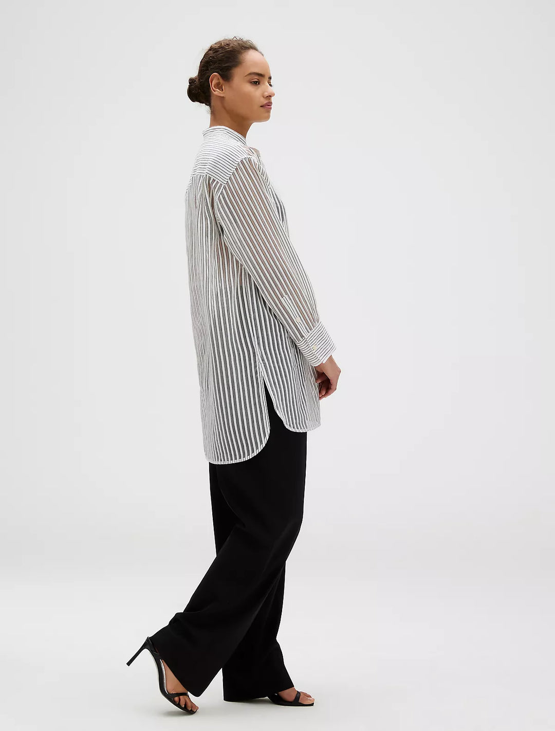 Calvin Klein Jacquard Stripe Popover Shirt