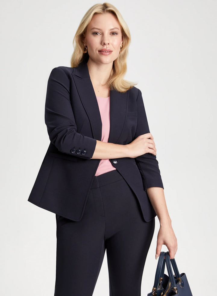 LAURA Notched Collar Blazer
