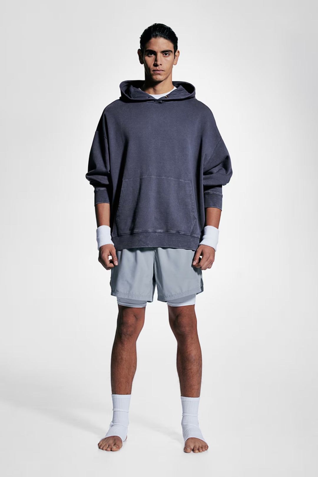 H&M Loose-Fit Sports Hoodie