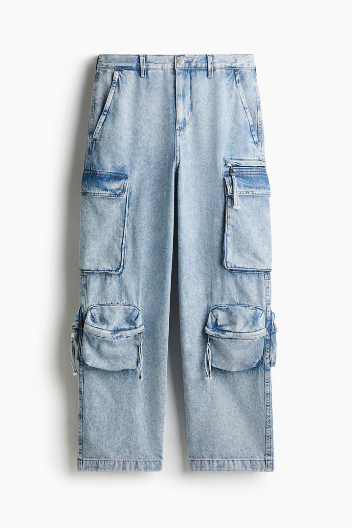 H&M Loose Cargo Jeans