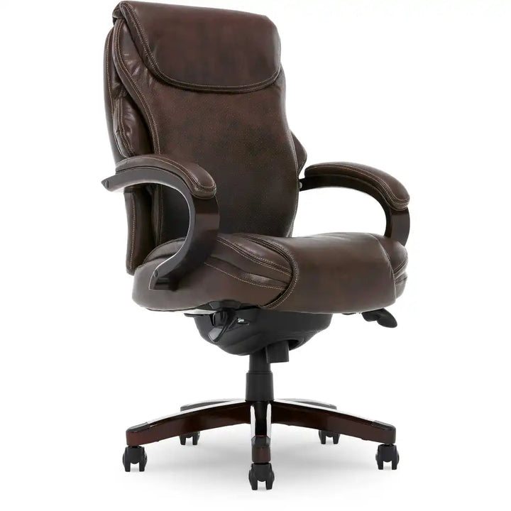 Lazboy Hyland Executive Office Chair, Brown