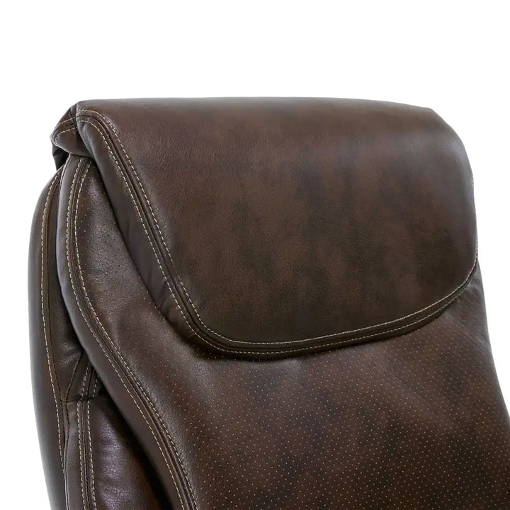 Lazboy Hyland Executive Office Chair, Brown