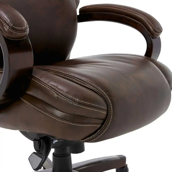 Lazboy Hyland Executive Office Chair, Brown