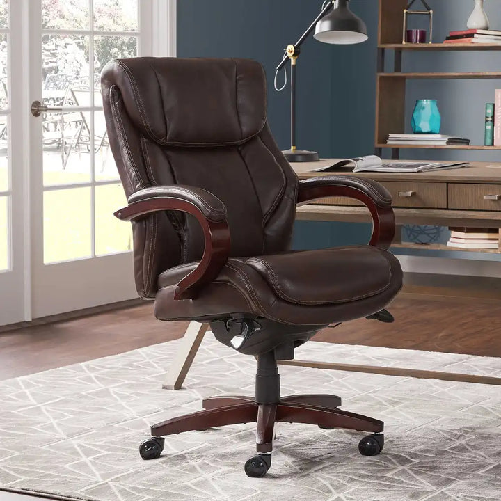 Lazboy Share Bellamy Executive Office Chair, Brown