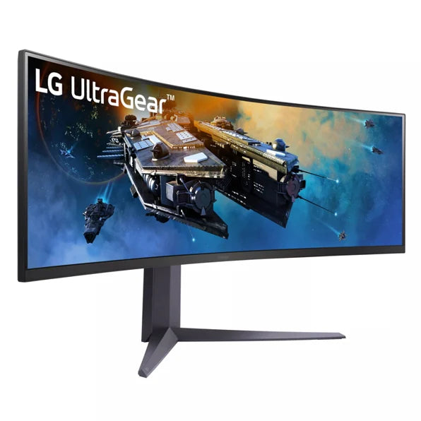LG 45GR65DC-B 45" UltraGear™ QHD 1440P 1ms 200Hz Curved Gaming Monitor with VESA DisplayHDR™ 600