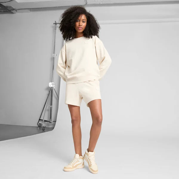 PUMA Essentials Elevated Women's 5" Mid-Rise Shorts