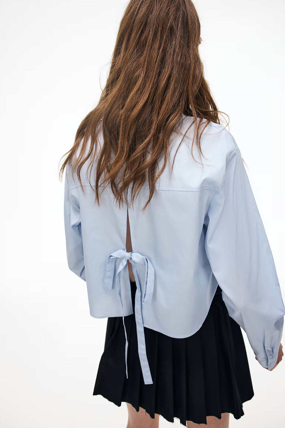 H&M Tie-Detail Crop Top