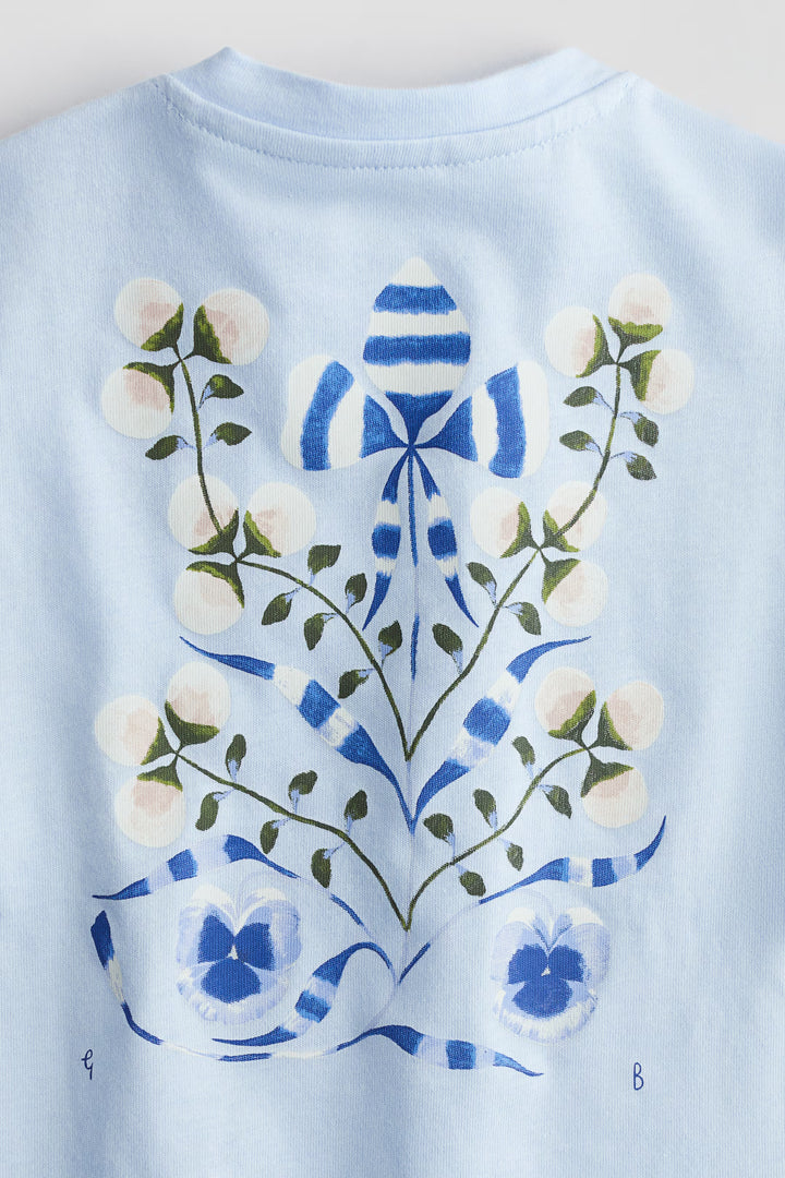 H&M T-Shirt with Printed Motif