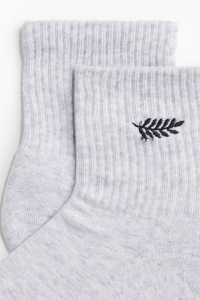 H&M 3-Pack Short Socks