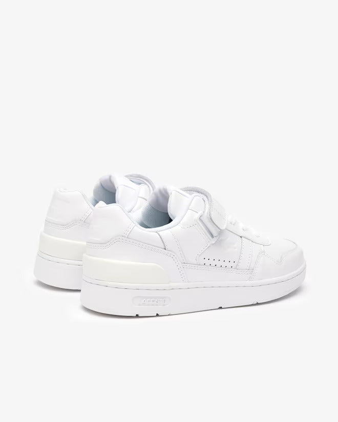 Lacoste Women's T-Clip Velcro Leather Sneakers