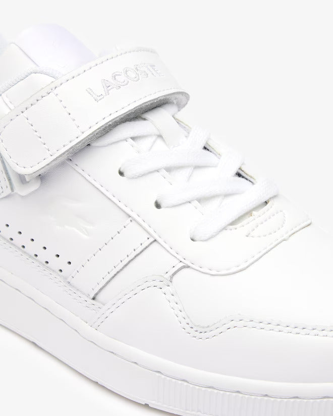 Lacoste Women's T-Clip Velcro Leather Sneakers