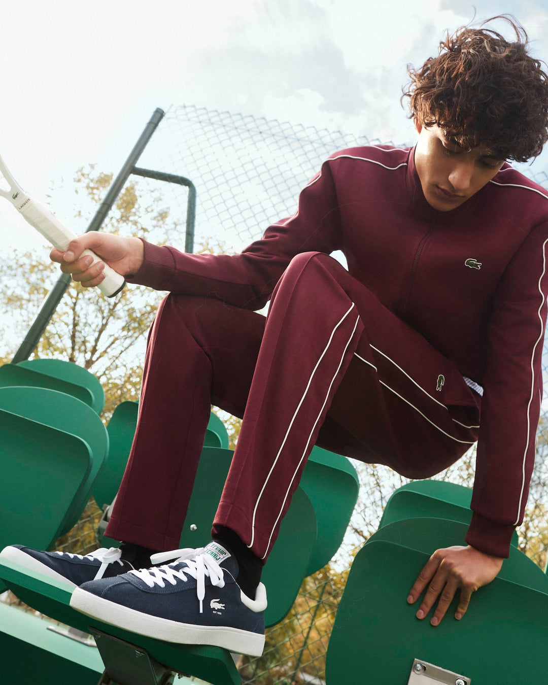 Lacoste Men's Baseshot Leather Sneakers
