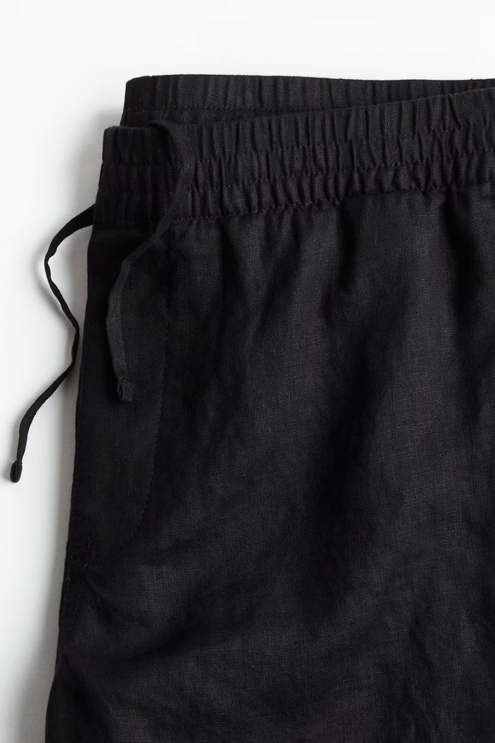 H&M Regular Fit Linen Shorts