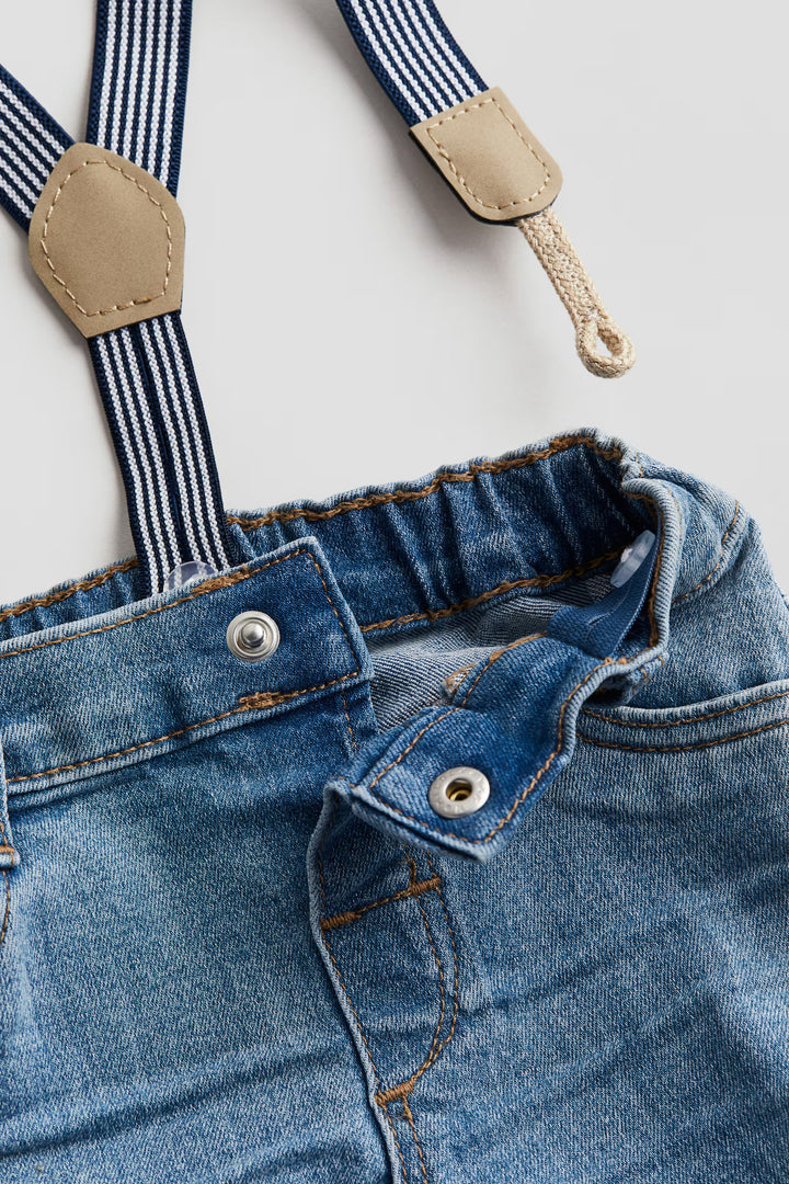 H&M Shorts with Suspenders