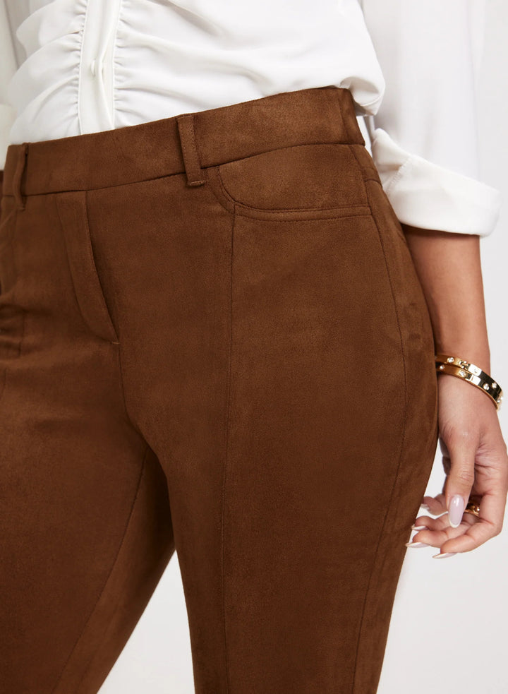 LAURA Faux-Suede Chloe Leggings