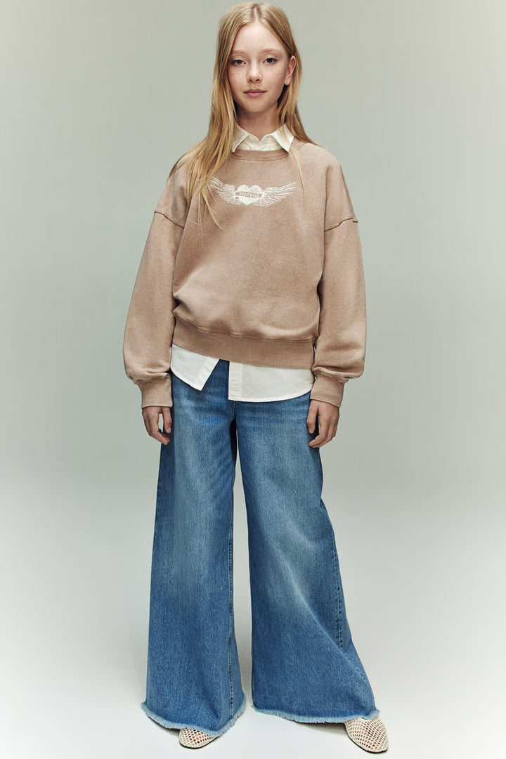 H&M Sweatshirt with Motif