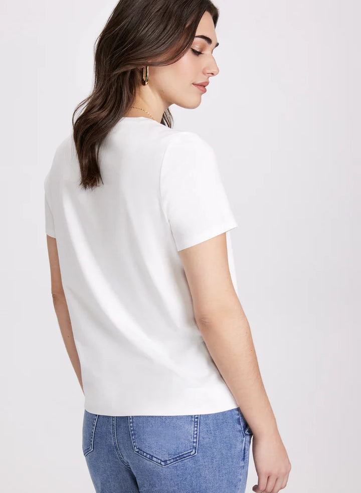 LAURA Floral Placement Print T-Shirt