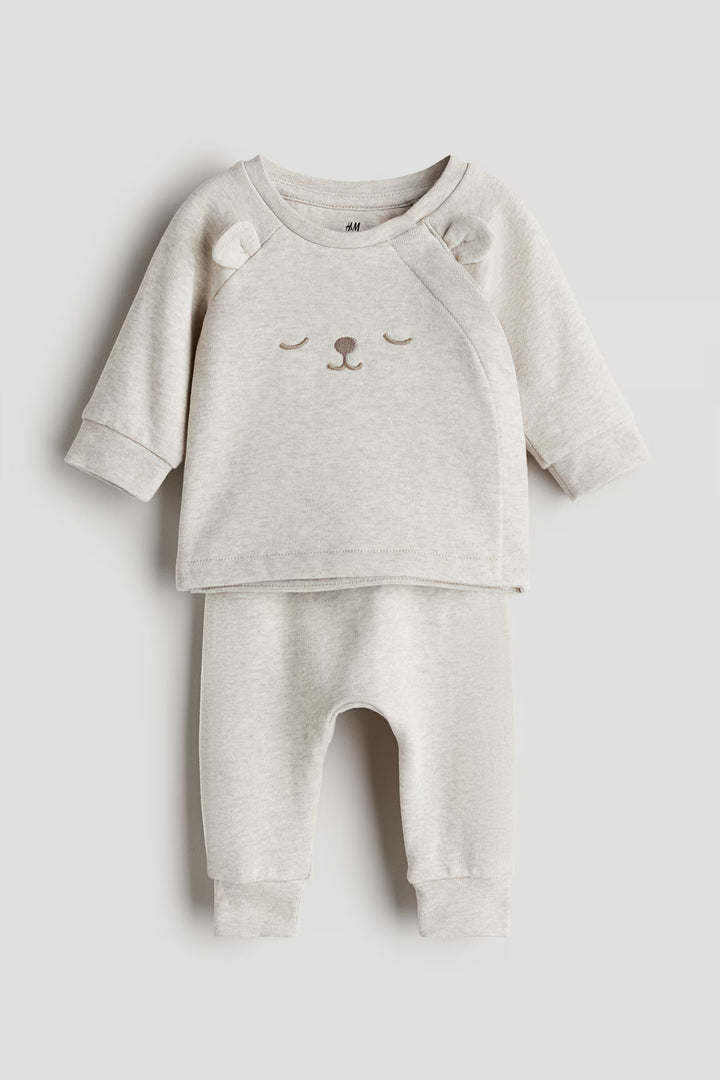 H&M 2-piece Cotton Sweatsuit