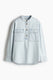 Blue denim wash