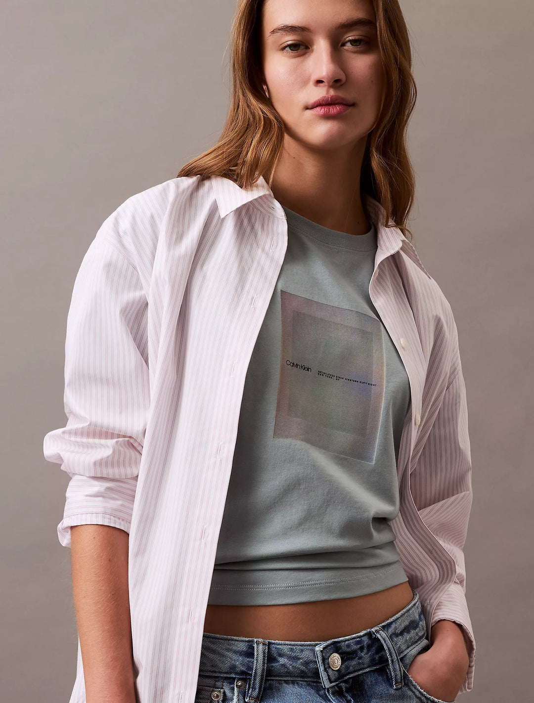 Calvin Klein Photo Logo Graphic Classic T-Shirt