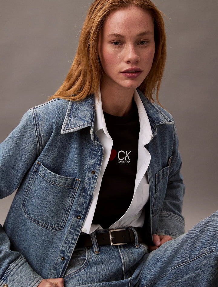 Calvin Klein Heart Logo Classic T-Shirt