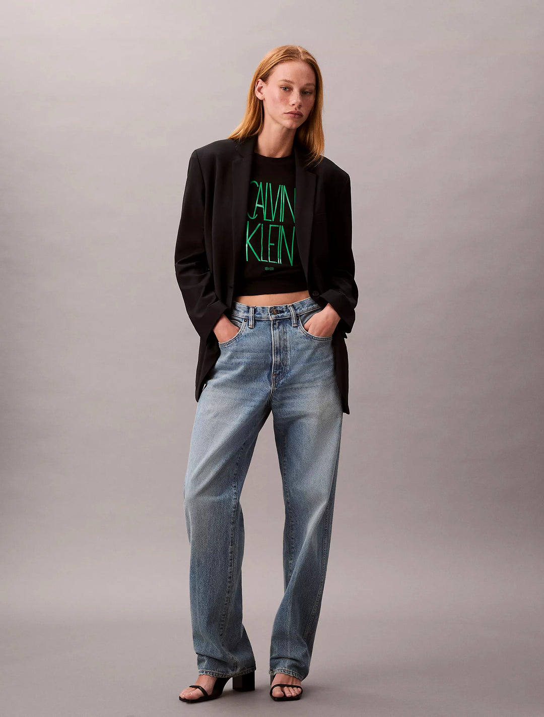 Calvin Klein Logo Graphic Boxy T-Shirt