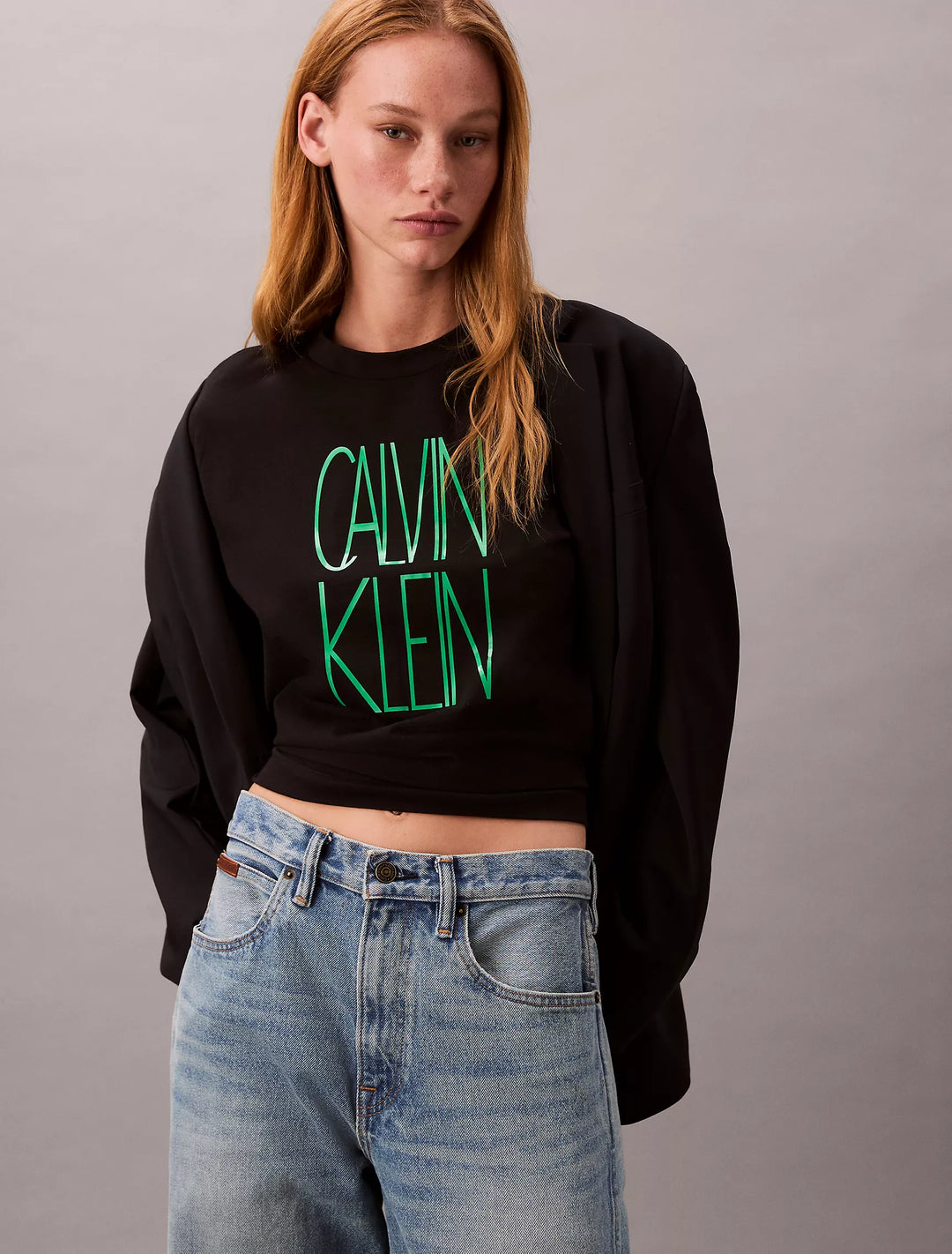 Calvin Klein Logo Graphic Boxy T-Shirt